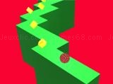 Jugar Wall ball zigzag game 3d