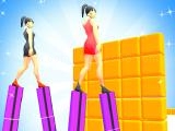 Jugar Heels run race - stack rider