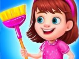 Jugar Princess messy house cleaning