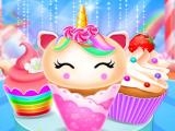 Jugar Unicorn mermaid cupcake cooking design now