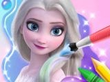 Jugar Coloring book for elsa now