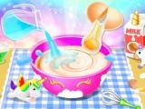 Jugar Little princess unicorn cake make now