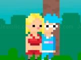 Jugar Fire girl and water boy : candy forest now