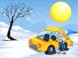 Jugar Snow cars jigsaw now