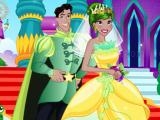 Jugar Frog princess wedding dress up now