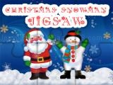 Jugar Christmas snowman jigsaw puzzle now