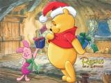 Jugar Winnie the pooh christmas jigsaw puzzle now