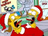 Jugar Simpsons christmas jigsaw puzzle now