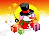 Jugar Christmas vector characters puzzle now