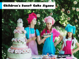 Jugar Children's sweet cake jigsaw now