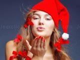 Jugar Santa beauty jigsaw puzzle now