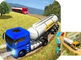 Jugar Oil tanker truck game now