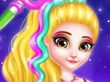 Jugar Hair saloon color by number - girls fashion games now