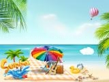 Jugar Summer beach slide now