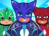 Jugar Pj masks kids car racing 3d now