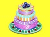 Jugar Fruit chocolate cake cooking now