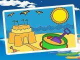 Jugar Summer coloring pages now