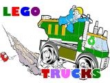 Jugar Lego trucks coloring now