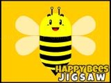 Jugar Happy bees jigsaw now