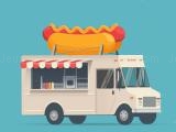 Jugar Food trucks jigsaw now