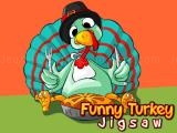 Jugar Funny turkey jigsaw now