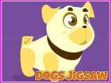 Jugar Dogs jigsaw now