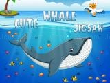 Jugar Cute whale jigsaw now