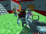 Jugar Shooting zombie blocky combat warfare now