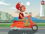 Jugar City scooter ride coloring now