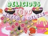 Jugar Delicious food match 3 deluxes now