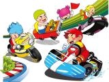 Jugar Cartoon kart puzzle now