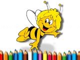 Jugar Maja the bee coloring book