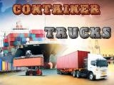 Jugar Container trucks jigsaw