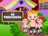 Jugar Baby hazel in preschool