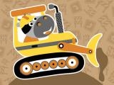 Jugar Construction trucks hidden