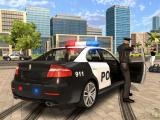Jugar Cartoon police car slide