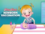 Jugar Baby hazel newborn vaccination
