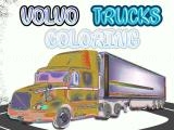 Jugar Volvo trucks coloring
