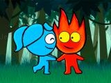Jugar Red boy and blue girl forest adventure now
