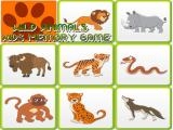 Jugar Kids memory - wild animals now