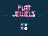 Jugar Flat jewels match 3 now