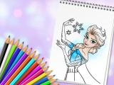Jugar Amazing princess coloring book now