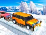 Jugar Snow plow jeep simulator now