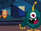 Jugar Funny monster jigsaw now